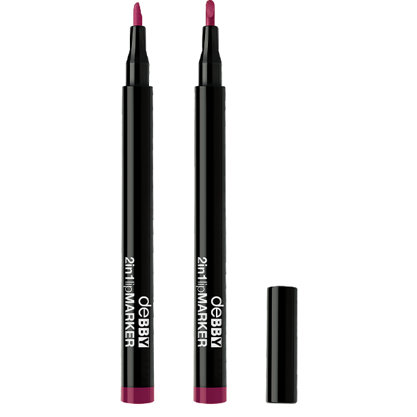 <p><strong>2in1</strong> lip<strong>MARKER</strong></p>
